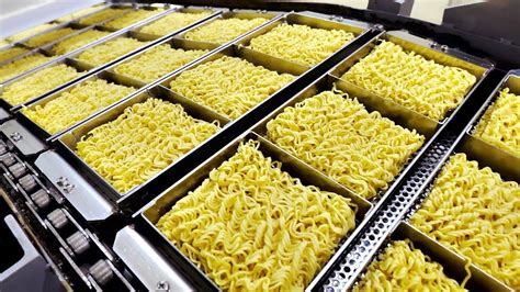 how instant noodles are made in factory